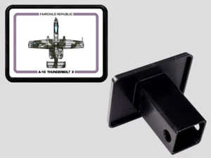 FAIRCHILD REPUBLIC A-10 THUNDERBOLT AIR FORCE TRAILER HITCH COVER MADE IN USA - Picture 1 of 1