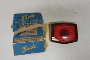 Vintage Guide Tail Light Glass Lens fits 1941-1947 Pontiac - Picture 1 of 4