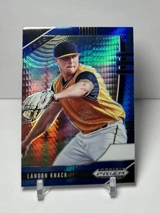 Landon Knack 2020 Panini Prizm Baseball Draft Picks Blue Hyper #PDP60 - Picture 1 of 2