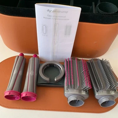 Dyson Airwrap Case & Attachments ONLY In The Original Box Gray/pink No Device  s - Image 1 of 4