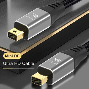 Mini DP to DP Adapter 8K@60Hz DisplayPort 1.4 4K@120Hz Mini DP to Mini DP Cable - Picture 1 of 9
