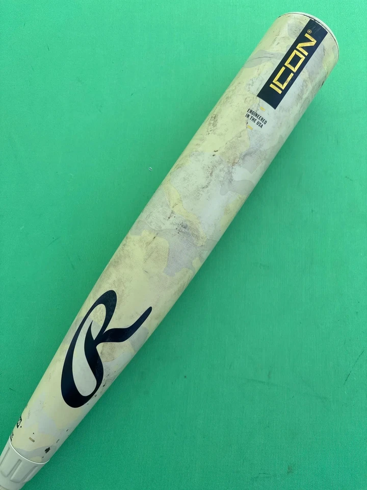 Murciélago compuesto Rawlings Icon 2025 certificado BBCOR (-3) 30 OZ 33" Foto 1 de 4