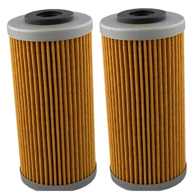 Filtro de aceite HF611 - Paquete de 2 para 09-13 Husqvarna SM/TC/TE BMW G450X Foto 1 de 4