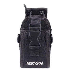 Nylon Radio Carriers Bag With Adjustable Strap For Secure Two Way Radio Storage - Zdjęcie 1 z 8