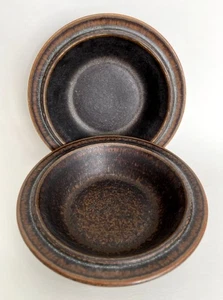 2--ARABIA RUSKA RIM CEREAL BOWLS 6-7/8" diam, ULLA PROCOPE, FINLAND VTG-READ! - Picture 1 of 8
