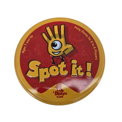 Asmodee Spot It Family Card Game Picture Matching 2-8 Players Complete 2016 - Image 1 of 3