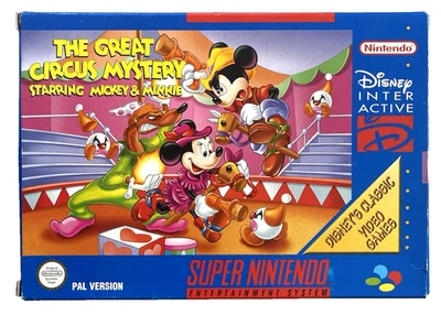 The Great Circus Mystery Starring Mickey & Minnie Super Nintendo SNES OVP CIB - Bild 1 von 4