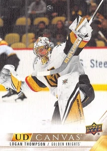2022-23 Upper Deck UD Canvas #C348 Logan Thompson - Picture 1 of 2