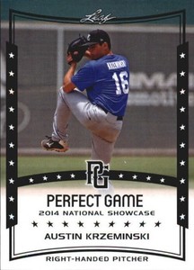 2014 Leaf Perfect Game Showcase #16 Austin Krzeminski