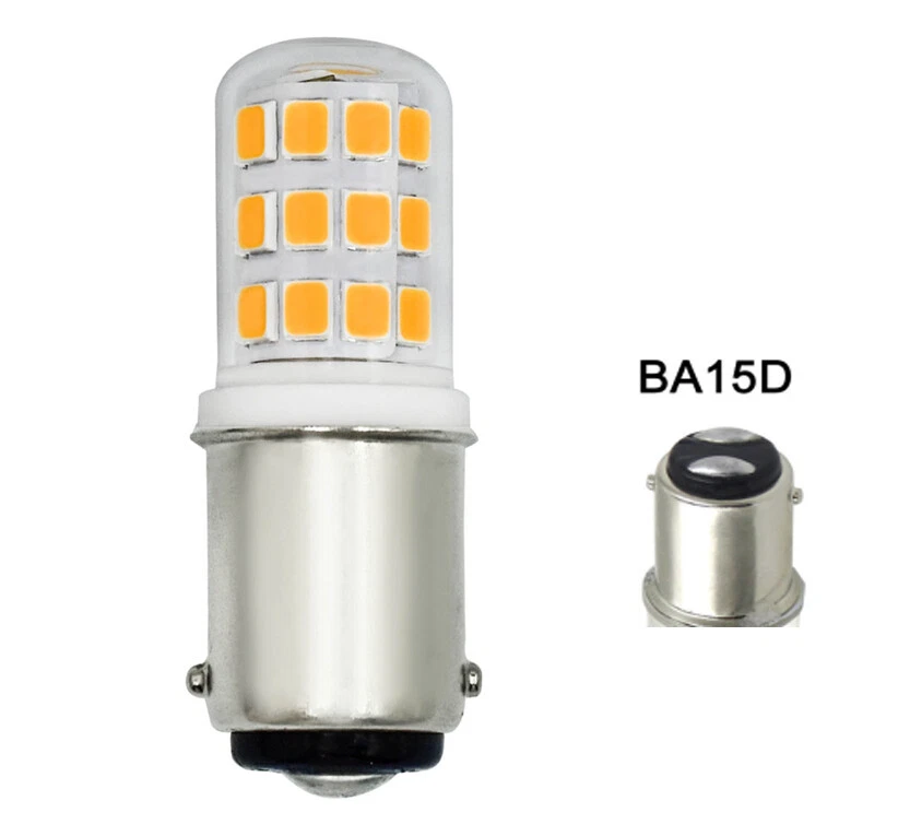 BA15D B15D LED Light bulb 3W 33-2835 Ceramics Lamp 220~240V For Sewing Machine - Image 1 of 4