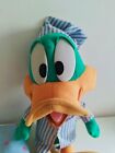 1990s Tiny Toons Pluck Duck in Pygamas with Pillow 15" Plush Toy