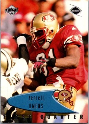 1999 Collector's Edge Odyssey #128 Terrell Owens football card 9QQQ - Image 1 of 2