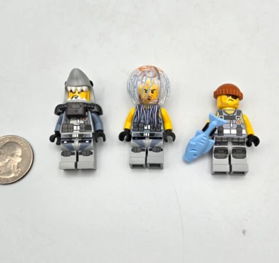 LEGO Ninjago - Shark Army Minifigure Lot x3 - Thug Jelly Jellyfish - Movie 70615 - Image 1 of 4