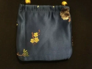¿SATÉN/SEDA ?? BOLSO DE JOYERÍA CON CORDÓN DISEÑO ORIENTAL 9. - Imagen 1 de 1