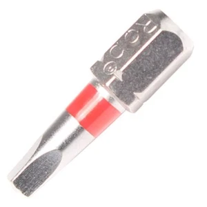 Rack-A-Tiers 7021RI #2 x 1” Square Impact Driver Bit, Red - Picture 1 of 2