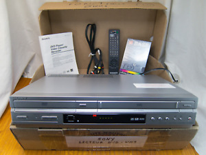 SONY DVD Player / Video Cassette Recorder Combo SLV-D350P W/ Remote & Manual