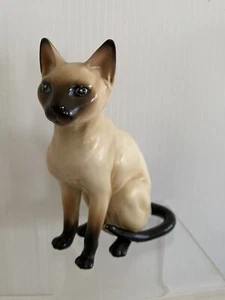Lovely VTG 1960’s Lefton Siamese Kitty Cat Figurine Figure Ceramic Decor - Picture 1 of 14