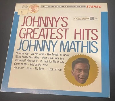 sealed JOHNNY MATHIS Johnny's Greatest Hits CS 8634 - Image 1 of 2