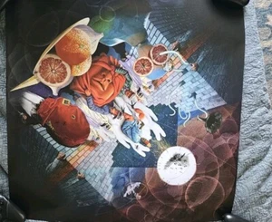 The Mars Volta _ La Realidad De Los Sueños Limited Poster Only 500 - Picture 1 of 3