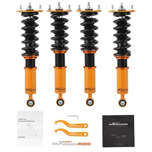 24 Way Adjustable Damper Coilovers Shocks Lowering Kit For Lexus LS400 1990-1994 - Picture 1 of 11