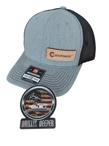 Cappello e adesivo Manitowoc Richardson per costruzione miniera gru P81 - Foto 1 di 7