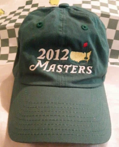 Vintage Masters Golf Mütze Augusta Nationa Kappe 2012 Männer Tiger Woods Souvenir Geschenk - Bild 1 von 18