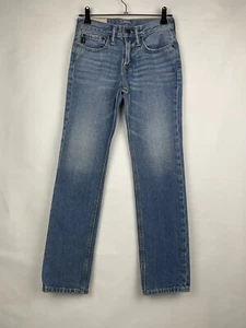 Abercrombie Kids Blue Jeans size Age 12 Slim - measured W24" L27" - Picture 1 of 12