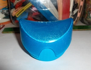 Contenedor de astillas Pringles azules vintage en escamas - una vez que te diviertas - no se detendrá - Imagen 1 de 5