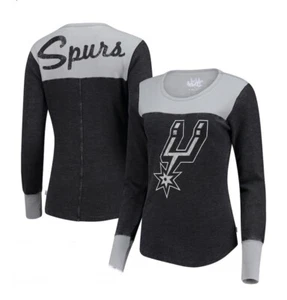 New San Antonio Spurs Womens thermal long sleeve shirt Medium - Picture 1 of 4