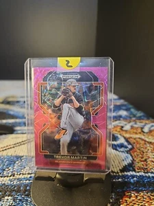 2022 Panini Prizm Draft Picks - Neon Pink Velocity Prizm Trevor Martin - Picture 1 of 2