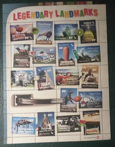 New Zealand 2014. Legendary Landmarks. Sheet MUH. - Bild 1 von 1