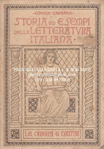 HISTORY AND EXAMPLES OF ITALIAN LITERATURE, THE ORIGINS AND AGE OF DANTE - Picture 1 of 1