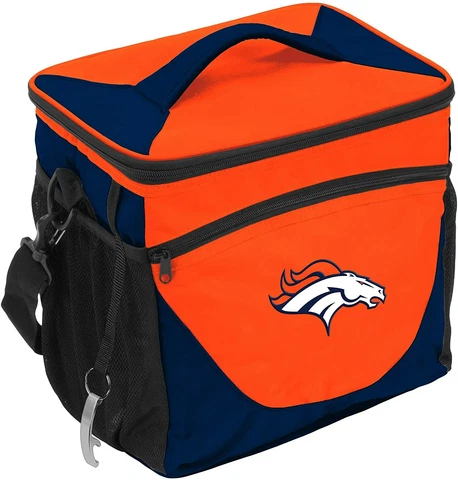 Denver Broncos 24 Can Cooler LOGO BRANDS 610-63 Cover