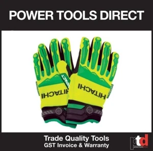 Hitachi-HiKOKI 797208 Work Gloves - Hi Vis - Large - Picture 1 of 1
