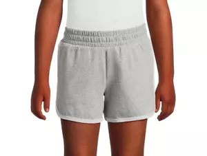 Wonder Nation pantaloncino pantaloncino delfino in maglia da bambina taglia 2XL 18 GRIGIO CHIARO NUOVO - Foto 1 di 14