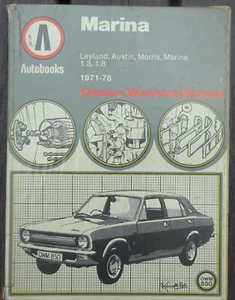 Marina - Austin Morris Lelyand 1971-1978 1.3, 1.8 - Autobooks Workshop Manual - Picture 1 of 1
