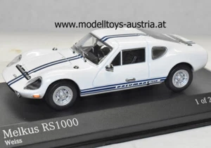 Melkus RS 1000 Team PNEUMANT weiß 1:43 Minichamps - Imagen 1 de 5