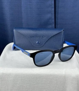 Unisex Lacoste Blue Sunglasses Oval Shape 51mm L968SX With Novak Djokovic Case - Picture 1 of 14
