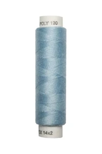 (0,03€/m) Nähmaschinen Nähgarn 100 m Polyester UNIPOLY 14x2 hellblau (0583) - Bild 1 von 1