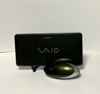 SONY VAIO type P VGN-P91HS Pocket Style PC Layered Peridot Intel Z550 2GHz 2GB - Image 1 of 4