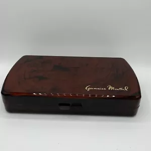 Germaine Monteil Vintage 70er Schminkbox Beauty Aufbewahrung Reise Organizer LESEN - Bild 1 von 5
