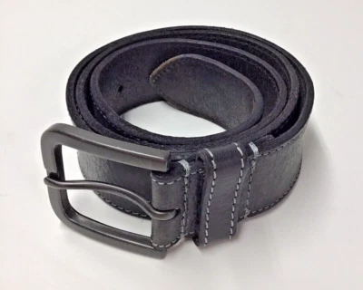 "Cinturón de cuero gris Timberland, 1,5"" W (talla 34)" Foto 1 de 2