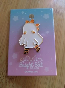 Whatever Company Ghost Girl Enamel Pin by Bright Bat - Picture 1 of 2