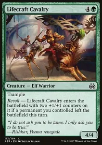 MTG Magic the Gathering Lifecraft Cavalry (113/201) Aether Revolt LP - Picture 1 of 1