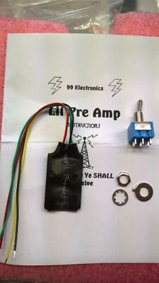 CB/10 METER RECEIVE PREAMP GAIN -30dB TO +25dB  WITH SWITCH  3-30 MHz 13.8 V NEW - image 1 of 4