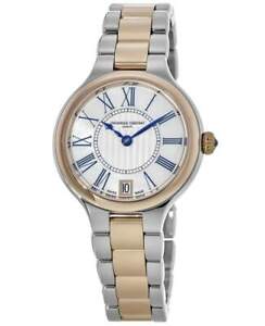 New Frederique Constant Silver Dial Two-Tone Steel Women's Watch FC-306MPWN3ER2B