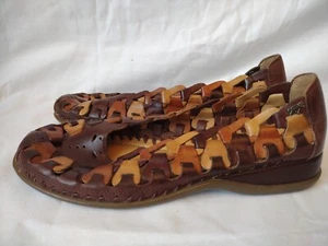 Sandalias Pikolinos Cuero Tejido Sandalia Zapato Talla EU 39 en muy buena condición - Imagen 1 de 10