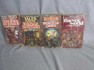 MENGE 4 ROBERT LYNN ASPRIN-LYNN ABBEY TASCHENBÜCHER 2 DIEBE WELT - Bild 1 von 6