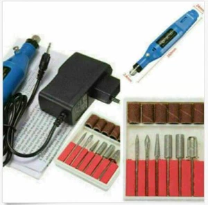 Multischleifer Schleifer Mini Nagelschleifer Schleifmaschine Schleifgerät Blau - Bild 1 von 5