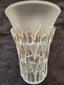 Lalique Vase - Feuilles - Bild 1 von 4